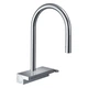 Смеситель для кухни с выдвижным изливом HANSGROHE AQUNO SELECT 73831000, хром - изображение 1