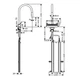 Смеситель для кухни с выдвижным изливом HANSGROHE AQUNO SELECT 73831000, хром - изображение 2