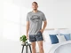 Пижама (футболка и шорты) для мужчины Livergy LIDL 437583 L Комбинированный - изображение 2