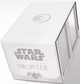 Premium pudełko Gamegenic Star Wars Unlimited na 2 talie do gry White/Black (4251715413876) - obraz 2