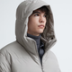 Пуховик Uniqlo розмір XL світло сірий (459624) - изображение 2