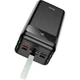 Портативная батарея Power Bank Hoco J86B Electric 22.5W PD20W QC LCD Lamp 60000mAh Black - изображение 4