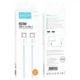 Кабель Hoco X104 Source 60W charging data cable Type-C to Type-C(L=2M) Blue - зображення 2