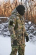 Тактичний костюм зимовий комплект утеплений куртка Парку і штани Peak Intruder 0242 L Мультикам ( IN - 0242/02 C ) - зображення 6