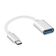 Переходник адаптер USB-мама на Type-C-папа Gtec White (R051308) - изображение 2