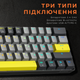 Клавиатура беспроводная GamePro MK130G Pro Outemu Red Switch Hot-Swap 60% RGB USB/Wireless/Bluetooth - изображение 10