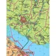 Настенная карта Черкасской области 125х102 см | НОВЫЕ РАЙОНЫ, ГРОМАДЫ - 2024 год - изображение 2
