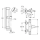 Смеситель для ванны с термостатом Grohe Grohtherm 800 34567000 с душевым гарнитуром - изображение 7