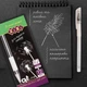 Набор гелевых ручек ZiBi Black Paper Art Line 12 шт Белых (ZB.2208-12) - изображение 5