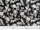 Ткань Лен Бохо цветочная сказка, черный, пог. м. (л53, 2409069F, д5 цв2) - изображение 4