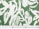 Ткань Лен Бохо акварельная абстракция, фисташковый, пог. м. (л53, 2409069F, д2 цв3) - изображение 4
