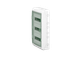 Щит навесной Schneider Electric Kaedra Mureva 3 ряда 54 модуля IP65 с прозрачной дверью (13986) - изображение 3