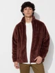 Куртка Шерпа демисезонная мужская Uniqlo 536233622 L Бордовая (1159821981) - изображение 1
