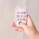 Дитячий силіконовий прорізувач Pop It іграшка - гризунок у формі телефону, 11.5 см, рожевий "S" (98905562) - зображення 1