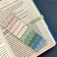 Полупрозрачные пластиковые стикеры-закладки, 10 цветов, 200 штук, стикеры для книг и блокнотов. з-170 - изображение 2