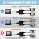 Двопортовий HDMI сплітер на 2 виходи Addap HVS-07/ активний відео розгалужувач/ 4К - зображення 8