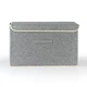 Ящик для зберігання з кришкою MBM TH-07 XL LIGHT GRAY - зображення 1