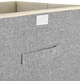 Ящик для зберігання з кришкою MBM TH-07 XL LIGHT GRAY - зображення 3