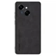 Шкіряний чохол - накладка Fanoya для Tecno Spark Go 1 / Spark Go 1S black - зображення 1