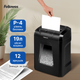 Шредер Fellowes 12C 10 листов 4x40 мм 18 л (f.U7120101) - изображение 3