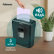 Шредер Fellowes 6M 4 листов 4x12 мм 13 л (f.U4631101) - изображение 4