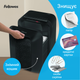 Шредер Fellowes LX201 10 листов 2x12 мм 22 л Black (f.U5050001) - изображение 2