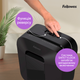 Шредер Fellowes LX25M Mini-Cut 4 листов 4x12 мм 11.5 л (f.U4170601) - изображение 8
