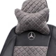 Комплект модельных чехлов AMI.AUTO аригона с алькантарой темно серые на Мерседес В168 (Mercedes W168) - изображение 4