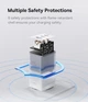 Зарядное устройство Baseus GaN5 Pro 65W (2C+U) PD3.0, QC4.0 + кабель Type-C to Type-C - изображение 6