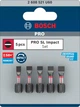 Набор ударных бит Bosch PRO Impact Sl, 25 мм, 5 шт (2608521U60) - изображение 2