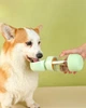 Пляшка-поїлка для тварин Semi Pets Feeder 400 мл + 185 мл 2 відділення, Green - зображення 6