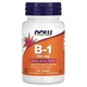 Витамин В1 NOW Vitamin B1 100 mg, 100 таблеток - изображение 1