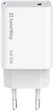 Сетевое зарядное устройство ColorWay GaN Mini 65W PD Port PPS USB-C White (CW-CHS049PD-WT) - изображение 1