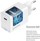 Сетевое зарядное устройство ColorWay GaN Mini 65W PD Port PPS USB-C White (CW-CHS049PD-WT) - изображение 8
