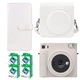Набір камера Fujifilm Instax Square SQ1, Фотопапір 80шт, Чохол, Фотоальбом 80 фото Білий (Подарункове пакування) - зображення 1