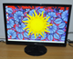 Монитор Б-класс Fujitsu L line SL22W-1 / 22" (1680x1050) TN / VGA, DVI + Кабели (VGA или DVI на выбор) и блок питания б/у - изображение 2