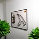 Коллекционная Модель Bburago с Рамкой Держателем 2в1 на Стену или Полку с Red Bull RACING RB19 и 3D Трассой Belgian GP "Circuit de Spa-Francorchamps" / Сезон 2023 Season Model Car #1 Max Verstappen / Макс Ферстаппен - изображение 3
