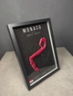 Об'ємна Рамка з 3D Трасою Monaco Circuit (Circuit de Monaco) / Monte Carlo / Монако в Масштабі 1:40 000 Red Matte / Frame 32x23x3 - зображення 10