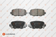 Комплект тормозных колодок FIAT 500X, JEEP RENEGADE, JEEP COMPASS, EUROREPAR (1675996280) - изображение 1