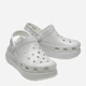 Жіночі крокси Crocs Crush High Shine Clog 209285-1FT 36-37 (M4/W6) 22 см Світло-сірі (196265655007) - зображення 2