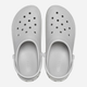 Чоловічі крокси Crocs Off Court Logo 209651-1FT 42-43 (M9/W11) 27 см Сірі (196265582020) - зображення 5