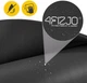 Коврик (мат) спортивный 4FIZJO NBR 180 x 60 x 1 см для йоги и фитнеса Black (P-5907222931462) - изображение 7