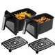 Аэрофритюрница Adler AD 6315 8L (4L+4L) 2500W - изображение 10