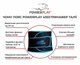 Пояс для похудения PowerPlay 4303 Чорно-Синій - зображення 3
