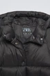 Зимняя куртка на девочку Zara 164 размер черная 0562736807 - изображение 3