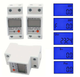 Счетчик однофазный ваттметр переменного тока на DIN-рейку DDS667 230V 5(80)A 50W, White - изображение 9