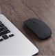 Безпроводная аккумуляторная мышка Dual-mode mouse 2.4 ГГц+Вluetooth 5.0 Черная матовая - изображение 6