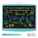 Детский цветной графический LCD планшет / детская доска для рисования Funny 18,5 дюймов (Blue) - изображение 1