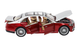 Металлическая машинка инерционная с эффектами Mercedes Maybach S-Class Auto Expert Красный - изображение 3