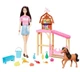 Barbie The Great Horse Chase Лялька барбі Рене ігровий набір HXJ40 - зображення 2
